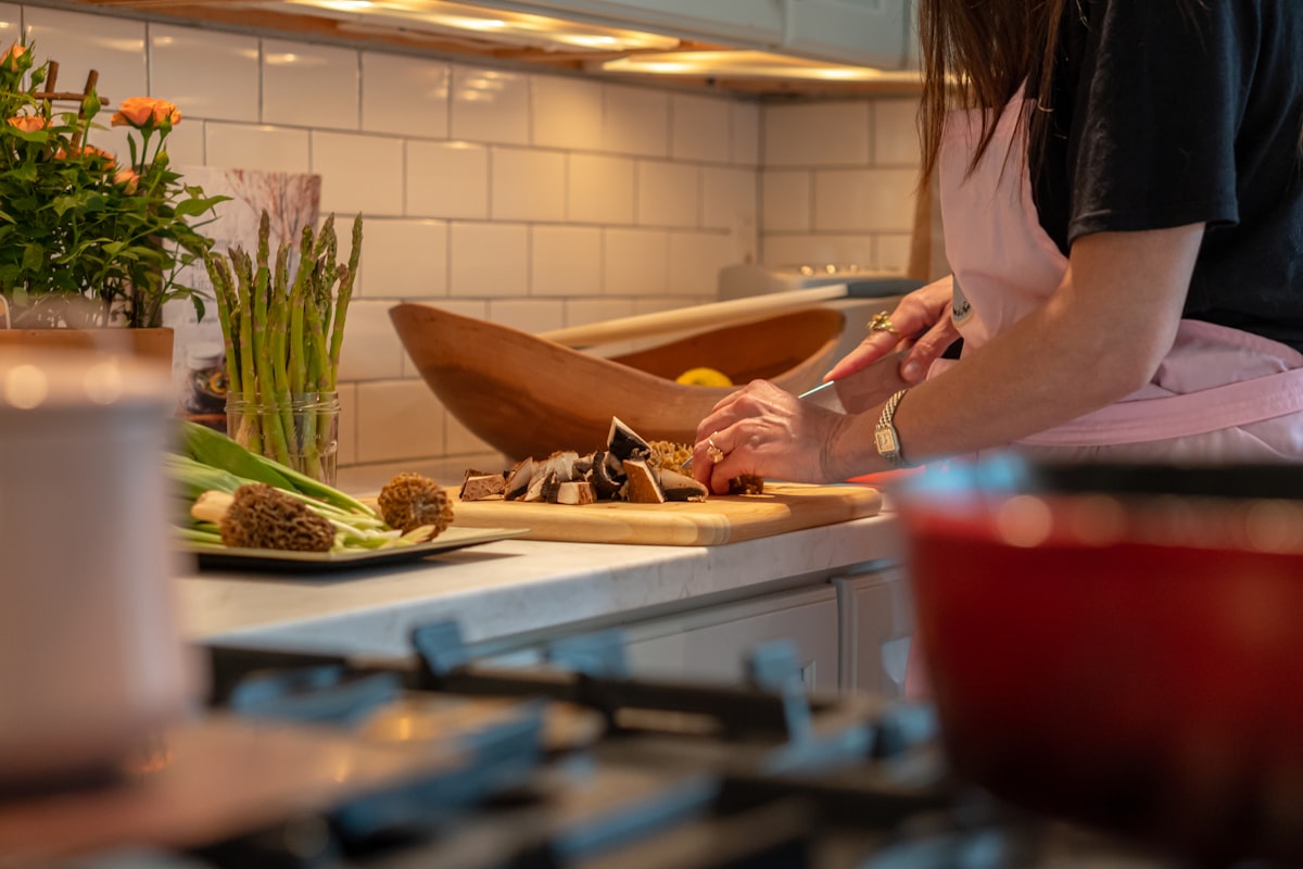 Organic cooking preparation techniques
